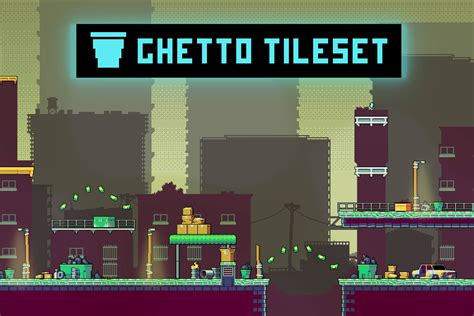 Ghetto Tileset Pixel Art Download Pack - CraftPix.net