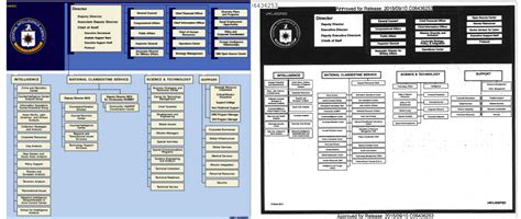 Cia Hierarchy Chart