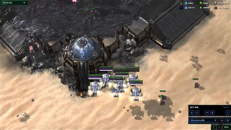 Starcraft 2 races working together - YouTube