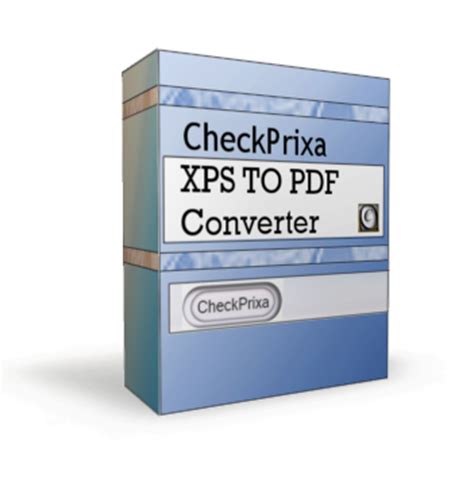 XPS To PDF Converter