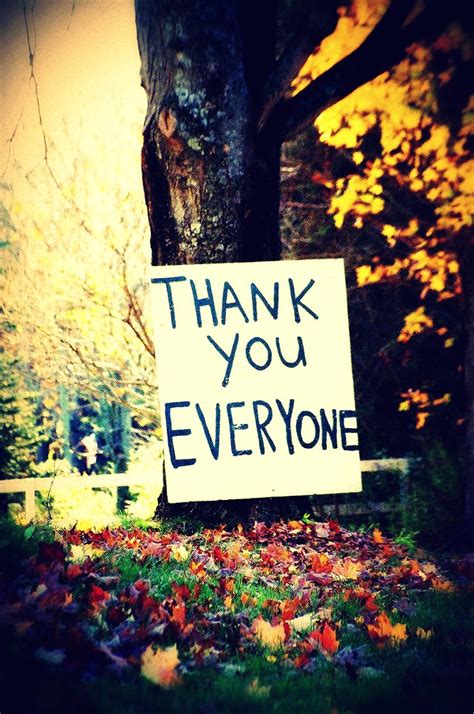 Thank you EVERYone! | I saw this handwritten sign early one … | Flickr