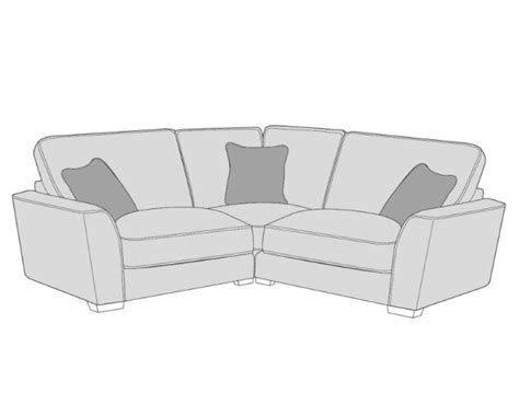 Buoyant Upholstery Atlantis Standard Back Small Corner Sofa - Corner ...