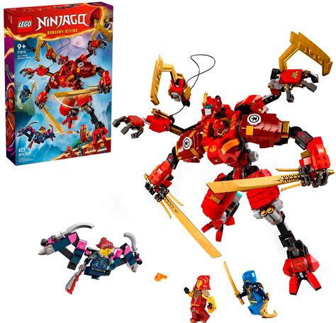 LEGO NINJAGO Kai’s Ninja Climber Mech Ninja Gift Toy Set 71812 6470399 - Best Buy