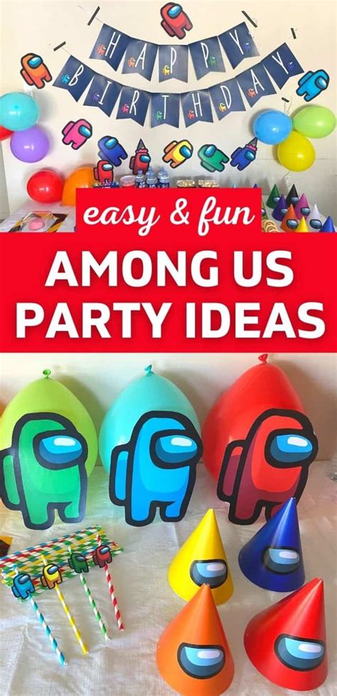 Among Us Birthday Party Ideas for 2024 | Parties Made Personal