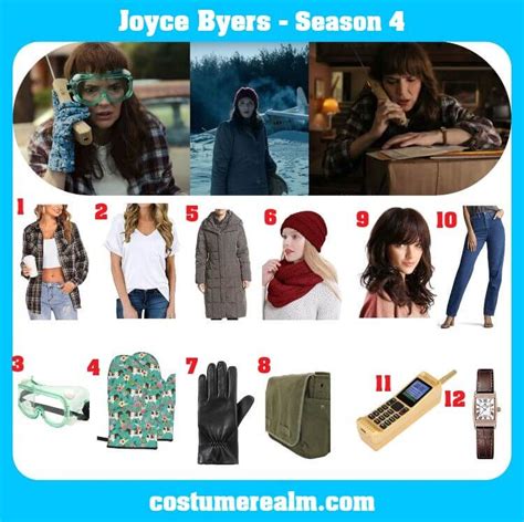 How To Dress Like Joyce Byers Season 4 Costume For Cosplay & Halloween in 2022 | Stranger things ...