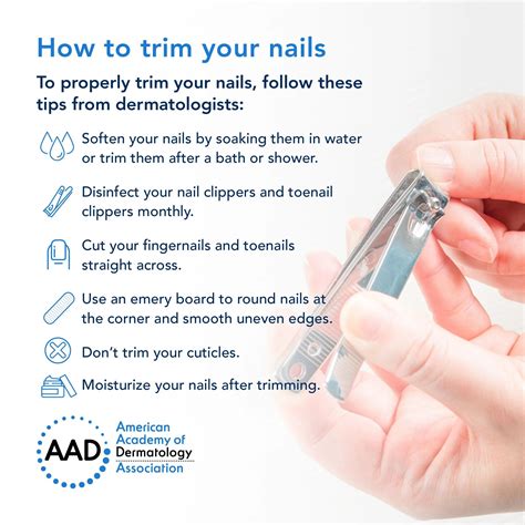 How to trim your nails