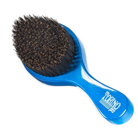 Torino Pro Wave Brush #490 By Brush King Medium Curve Wave Brush Made With 100% Boar Bristles ...