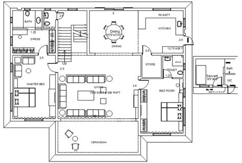 Modern Luxury House Plan In Dwg File Cadbull | Images and Photos finder