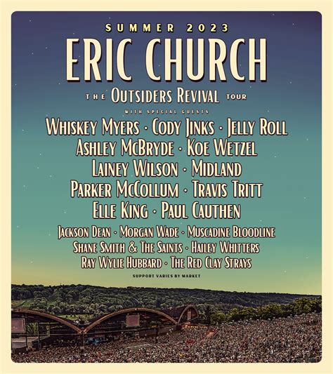 How to Get Tickets to Eric Church's 2023 Tour