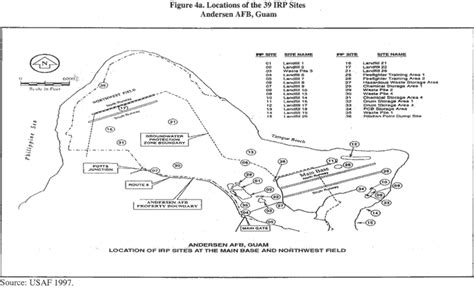 Andersen Afb Base Map