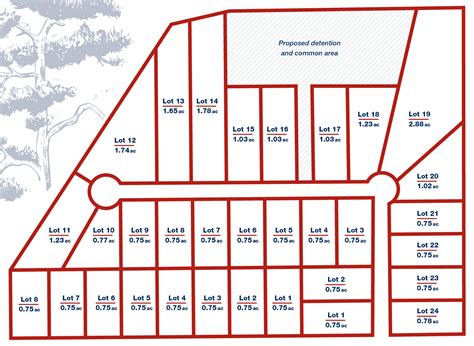 Mobile Subdivision Map - The Crossing at Pine Island