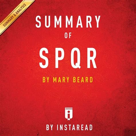 (2016) Summary & Analysis of SPQR, by Mary Beard audiobook by Instaread - Instaread | Audio ...