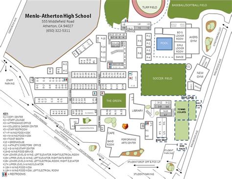 Menlo School Campus Map