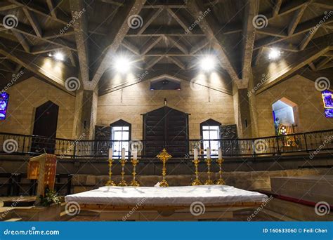 Interior of Basilica of the Annunciation Stock Photo - Image of christianity, entrance: 160633060