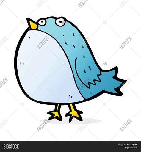 Cartoon Fat Bird Image & Photo (Free Trial) | Bigstock