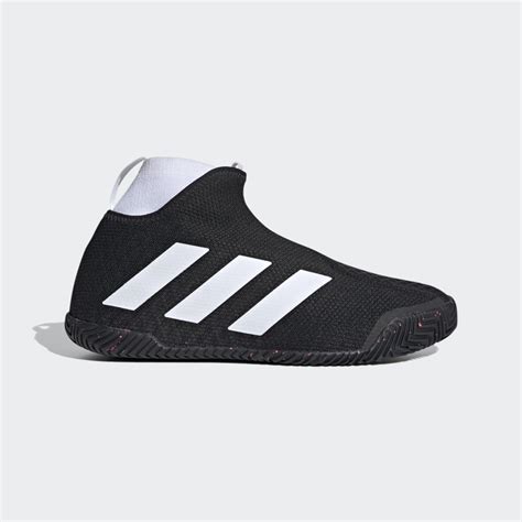 adidas Stycon laceless hard court tennis shoes - Black | adidas US