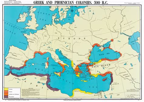 Phoenician Cities Map
