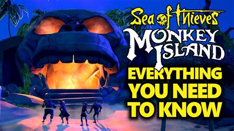 MONKEY ISLAND CROSSOVER - Everything you need to know - Sea of Thieves - YouTube