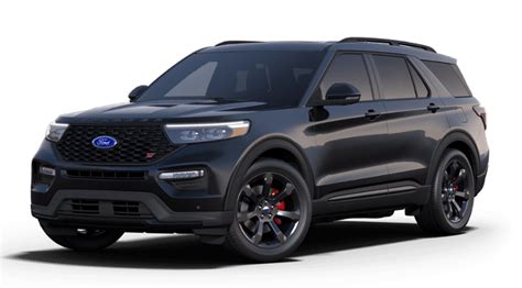 2021 Ford Explorer ST Agate Black, 3.0L EcoBoost® V6 Engine with Auto ...