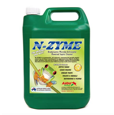 Septic Tank Cleaner & Septic Treatment - Natural Bacteria Support