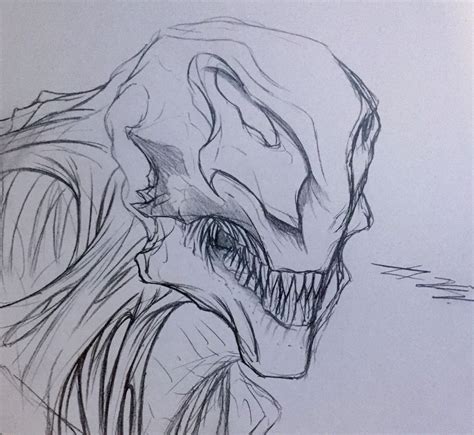 #Venom | Spiderman art sketch, Marvel art drawings, Venom art