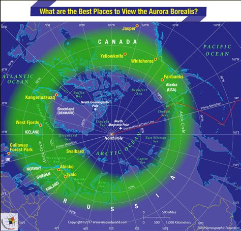 Aurora Borealis Map | Gadgets 2018