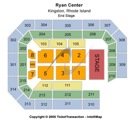 Ryan Center Seating Chart | Ryan Center Event Tickets & Schedule