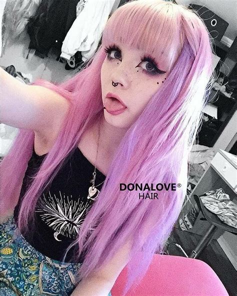 Pin by DiamondRoseEV 👸🏻💕 on Pink Hair in 2019 | Pastel goth hair, Goth ...