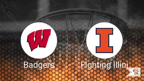 Wisconsin vs. Illinois TV Channel and Live Stream Info - March 2 | RealGM