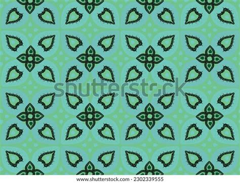 Batik Indonesian Technique Waxresist Dyeing Applied Stock Vector (Royalty Free) 2302339555 ...