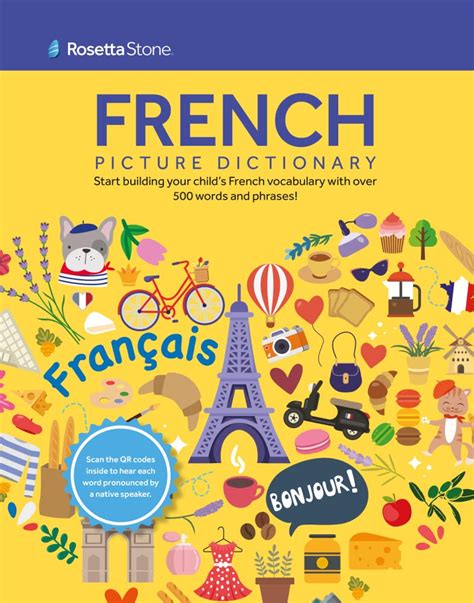 Rosetta Stone French Picture Dictionary, French Dictionary to Learn ...