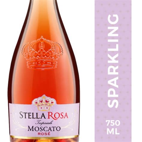 Stella Rosa Imperiale Moscato Rose Sparkling Italian Rose Wine, 750 ml - Ralphs