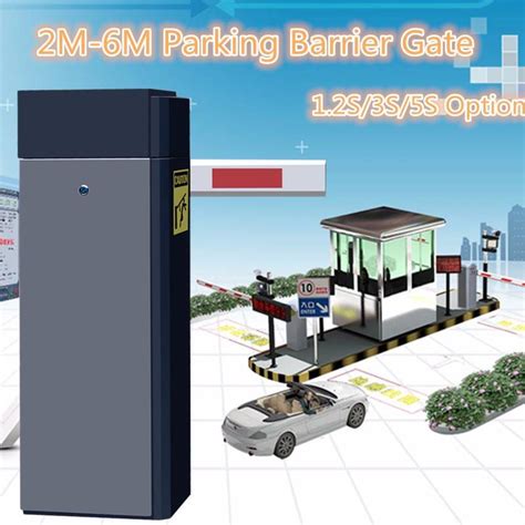 Car Park Control Barrier Gate Remote Control Parking Lot Management ...