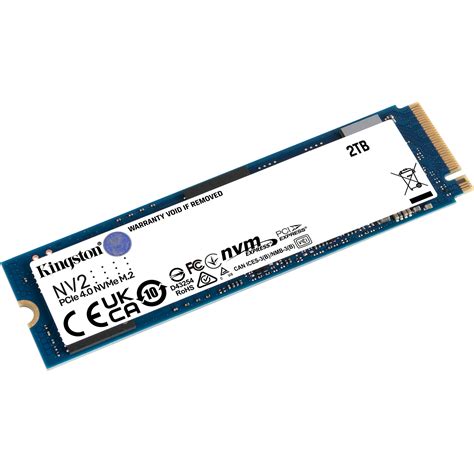 Kingston 2TB NV2 M.2 2280 PCIe 4.0 x4 NVMe SSD SNV2S/2000G B&H