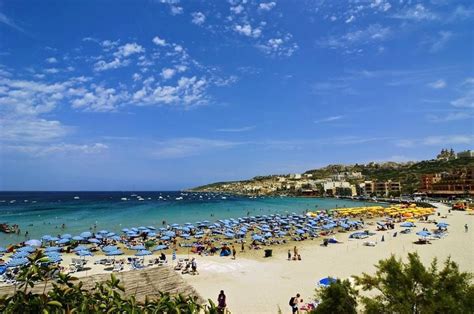 Ghadira Bay, Mellieha, Malta | Malta travel, Travel destinations beach, Malta beaches