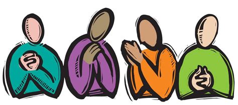 Praying Group Cliparts png images | PNGEgg - Clip Art Library