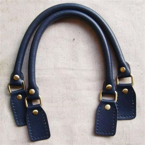 A Pair of Leather Bag Handles 42cm Handbag Handle Rectangle - Etsy