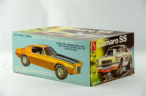 Super Rare Vintage AMT Chevy Camaro SS 1/25 Scale Model Car Kit # T359-225 | Model car, Camaro ...