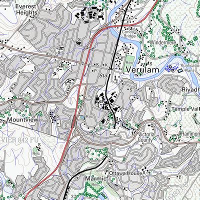 2931CA VERULAM Map by Chief Directorate: National Geo-spatial ...