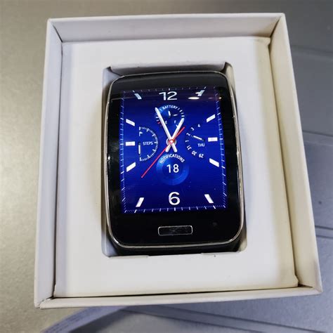 SAMSUNG GALAXY GEAR S SMARTWATCH WITH SIM CARD SLOT - Big Valley Auction