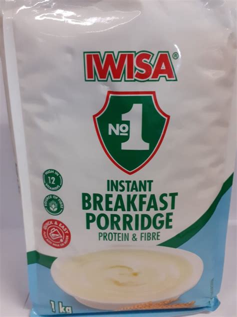 Iwisa Instant Breakfast Porridge Original 1kg - Mwanaka Fresh Farm ...