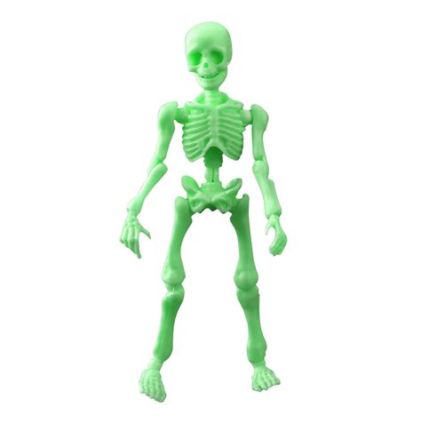 Fonwoon Human Skeleton Model Mini Movable Skeleton Figure Toy Skull Full Body Bones - Walmart.com