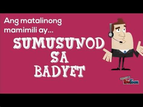 Matalinong mamimili at mapanagutang prodyuser - YouTube