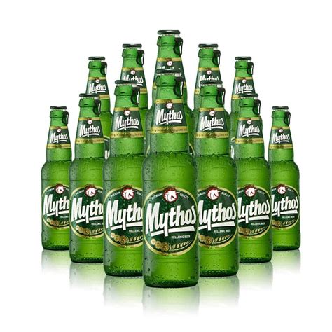 Mythos Premium Greek Lager 330ml Bottles (12 Pack) - 4.7% ABV - Beerhunter