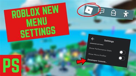 New Roblox Menu/Settings Update! Roblox Menu Developer Console! - YouTube