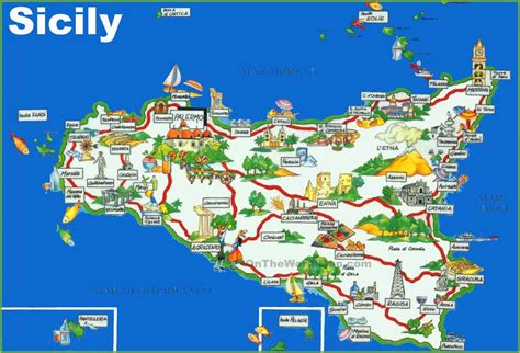 Detailed Map Of Sicily Italy – secretmuseum