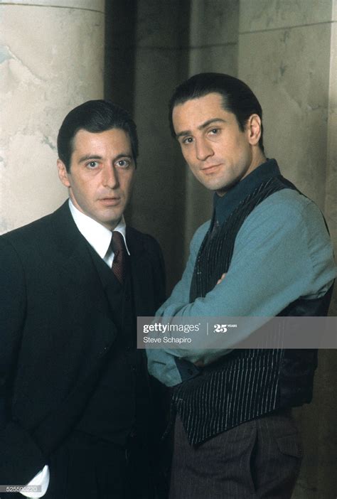 Photo d'actualité : Al Pacino and Robert De Niro in The Godfather... The Godfather Wallpaper ...