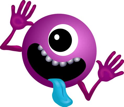 Extraterrestre Purple Smiley · Image gratuite sur Pixabay