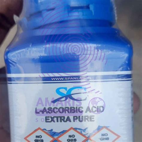 Ascorbic acid 25gms - Amaris Chemical Solutions