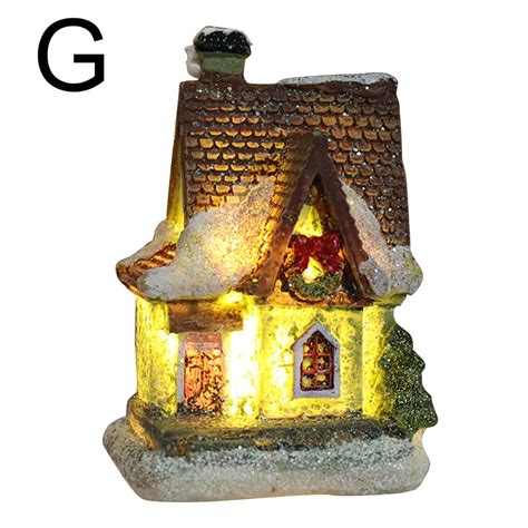 Christmas Village Sets - LED Lighted Christmas Village Houses with ...